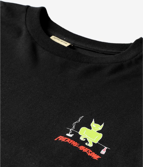 Fucking Awesome Drunk And Sad Longues Manches (black)