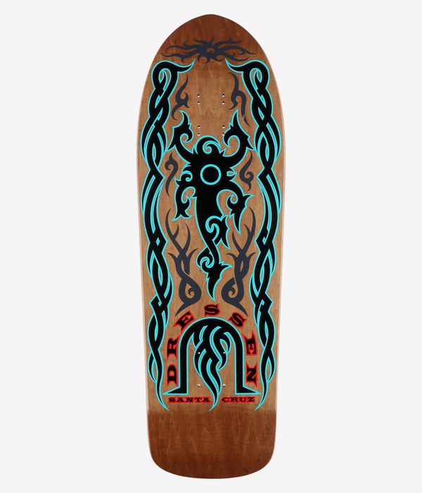 Santa Cruz Dressen Tribal Reissue 9.9" Tavola da skateboard (multi)