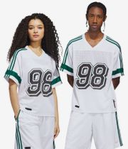 adidas Tyshawn Jersey T-Shirt (white ice gold collegiate green)