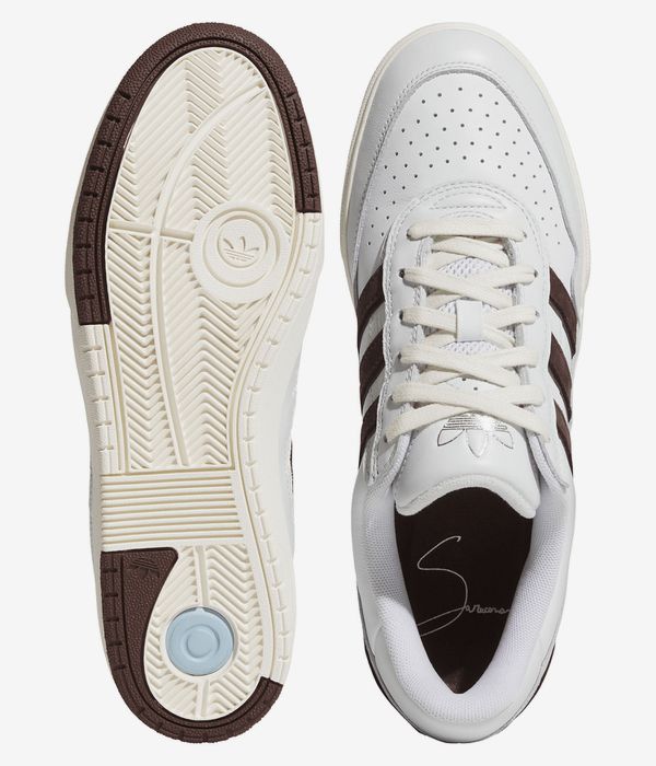 adidas Skateboarding x Zach Saraceno Thyshawn II Buty (crystal white shadow brown off w)
