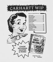 Carhartt WIP Catalogue Organic T-Shirt (white black)