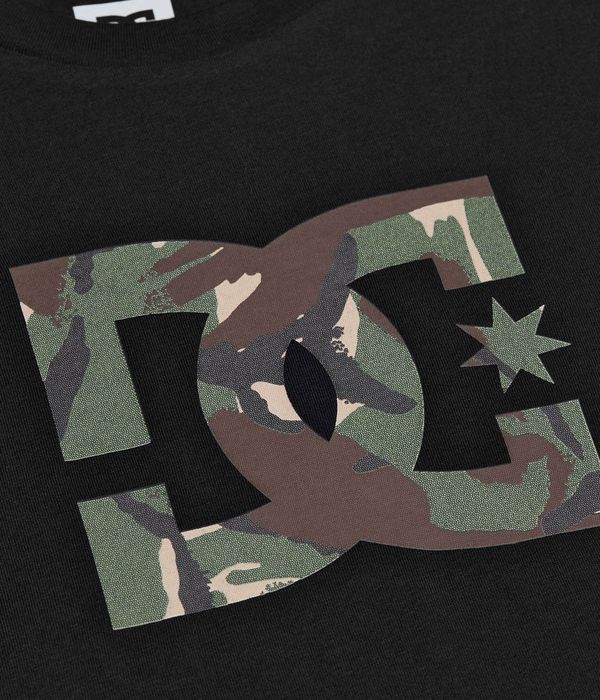 DC Star Filled T-Shirt (black camo)