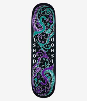 Real Ishod Illuminated Twin Tail 8" Skateboard Deck (blue)