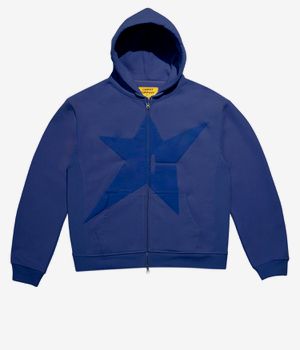 Carpet Company Puff Print Zip-Sweatshirt avec capuchon (purple)