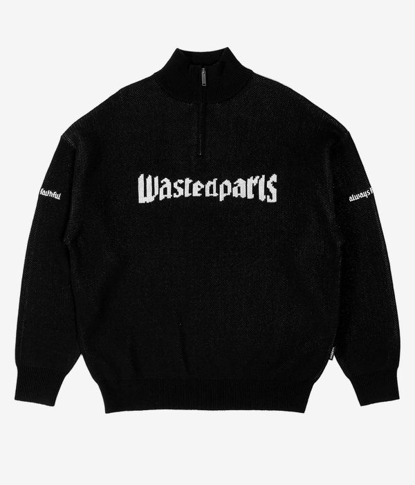 Wasted Paris United Trucker Felpa (black)