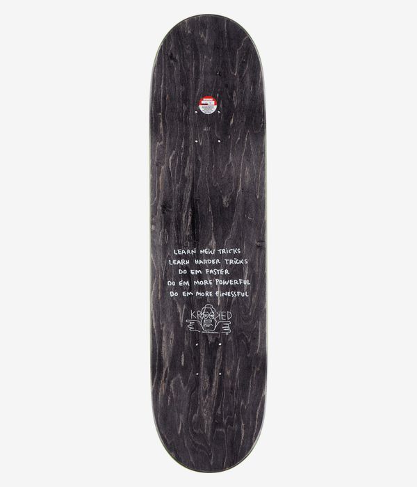 Krooked Worrest Big Foot Twin Tail Slick 8.3" Planche de skateboard (multi)