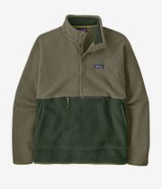 Patagonia Retro Pile 1/2 Snap Veste (old growth green)