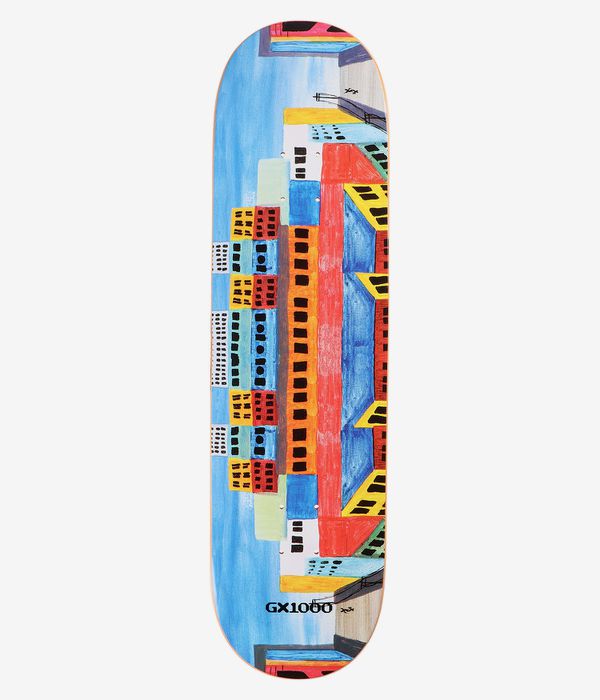 GX1000 Greene City 8.375" Planche de skateboard (multi)