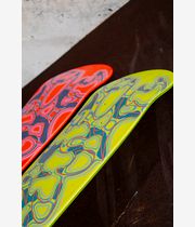 skatedeluxe Aqua Twin Tail 8.5" Skateboard Deck (orange dip)
