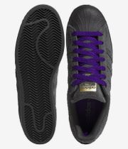 adidas Skateboarding Superstar ADV Scarpa (carbon carbon collegiate purple)