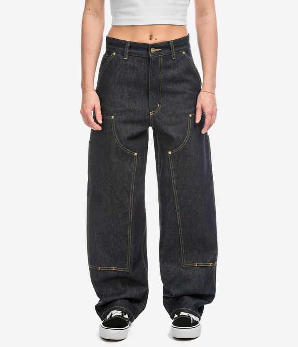 Carhartt WIP W' Brandon Double Knee Pant Smith Jeans women (blue rigid)