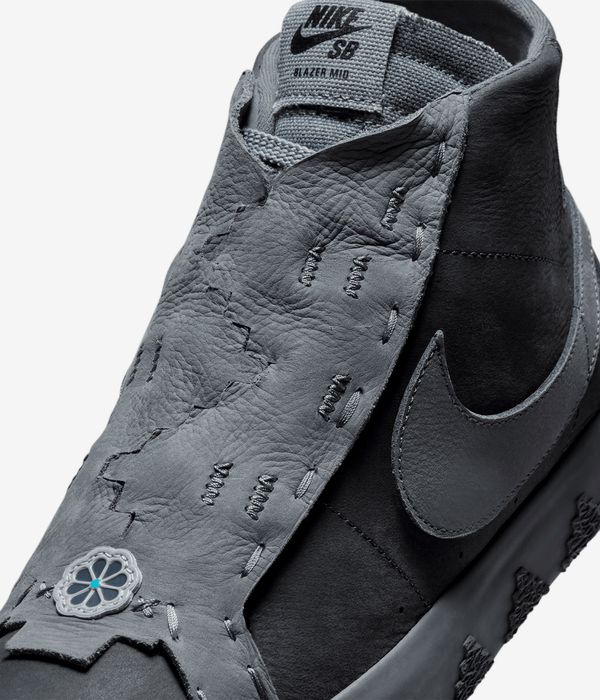 Nike SB x Di'Orr Greenwood Zoom Blazer Mid Chaussure (anthracite dark smoke grey)