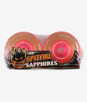 Spitfire Sapphire Wheels (neon pink) 60 mm 90A 4 Pack