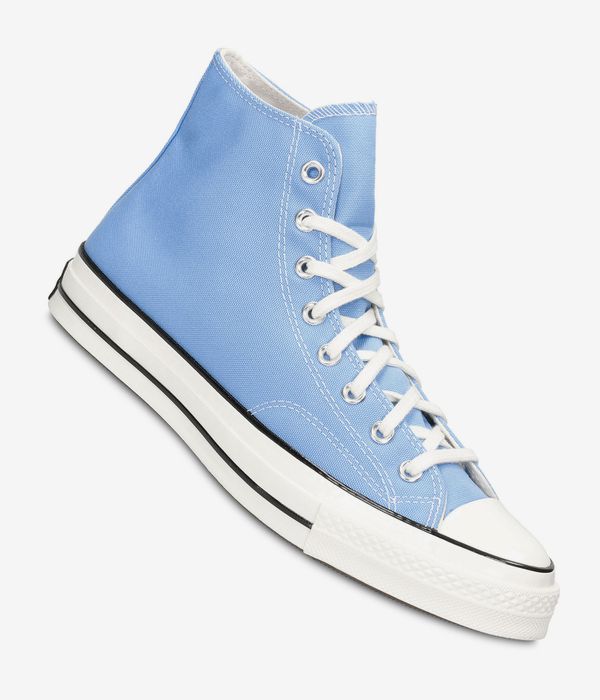 Shop Converse High Shoes (brisk blue egret black) online | skatedeluxe