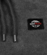 skatedeluxe World Patch Organic Hoodie (black fadeout)