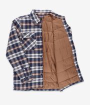 Patagonia Insulated Organic Cotton Fjord Flannel Giacca (fields new navy)
