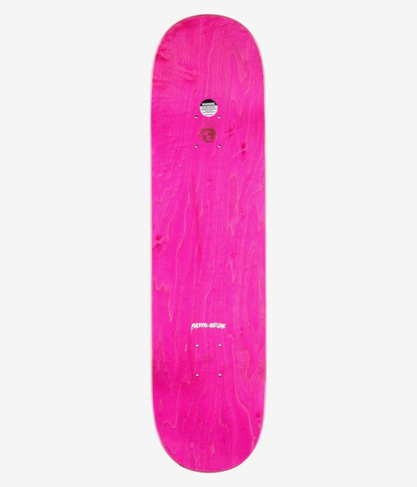 Fucking Awesome Neon Green Stamp Embossed 8.25" Skateboard Deck (neon green)
