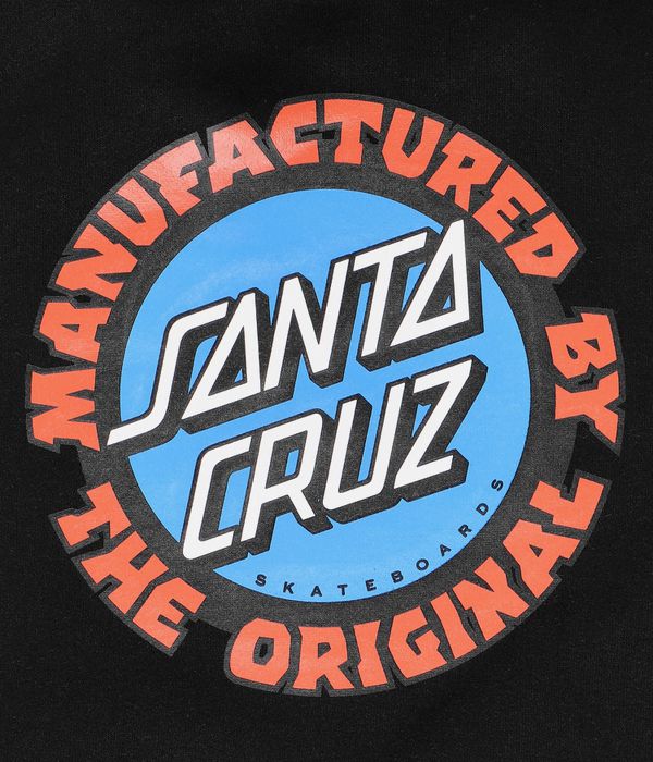 Santa Cruz Speed MFG Dot Felpa Hoodie kids (black)
