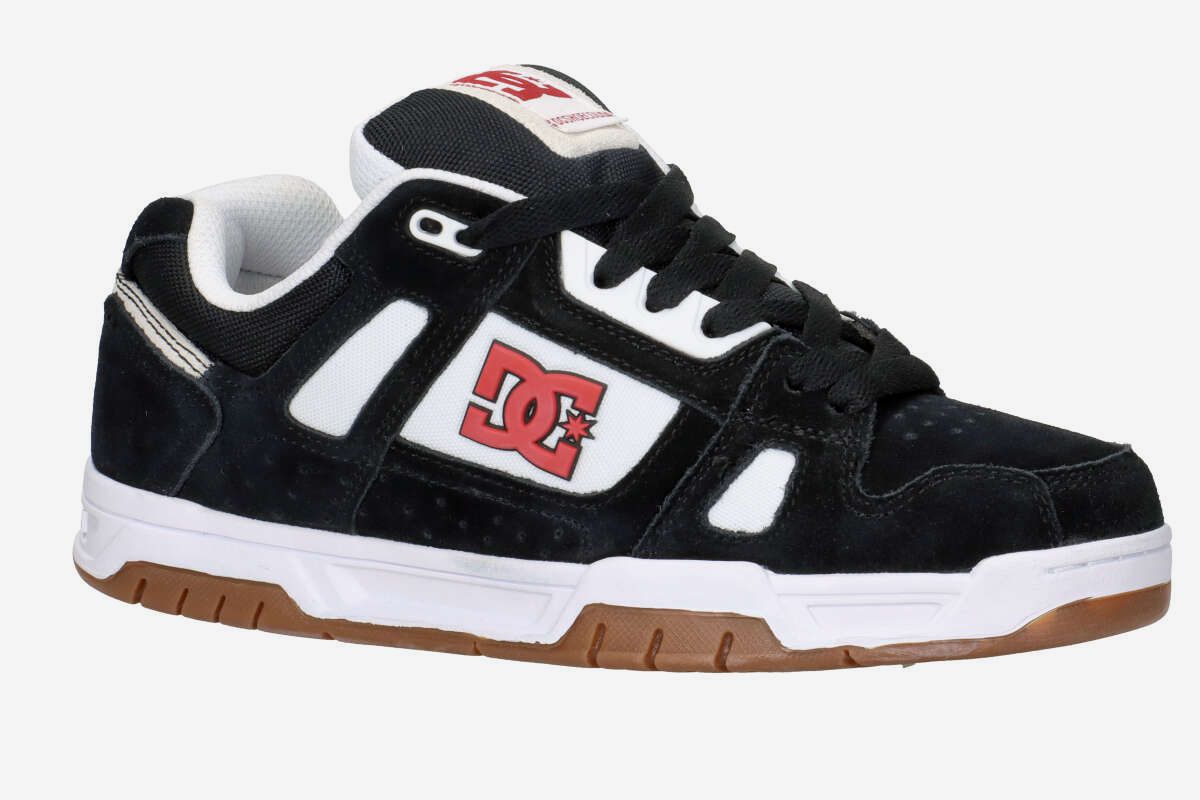 DC Stag Chaussure (black white red)