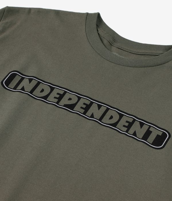 Independent Bar Logo T-Shirty (military green)