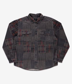 RVCA Freeman Cord Print Chemise (navy marine)