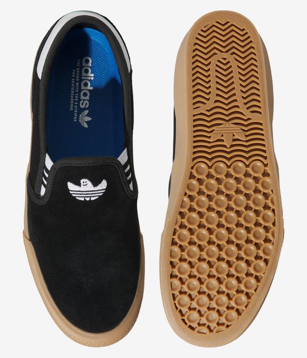 adidas Skateboarding Shmoofoil Slip Shoes (core black gum)