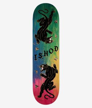 Real Ishod Cat Scratch DBX Twin Tail Slick 8.25" Skateboard Deck (tie dye)