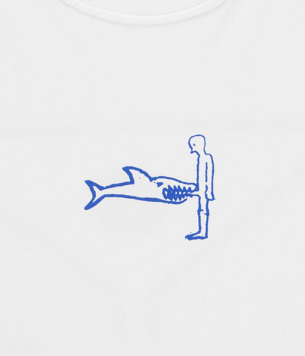 HUF x Alltimers Shark Attac T-Shirty (white)