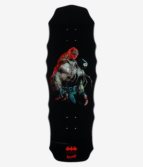 Welcome x Batman Bane & Scarecrow 10" Skateboard Deck (black dip)