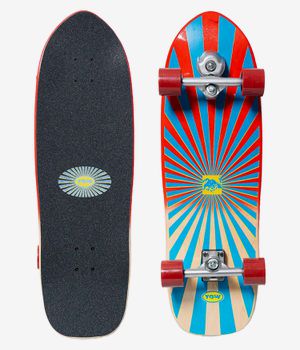 YOW Snapper 32.5" (82,6cm) Surfskate Cruiser (red blue)