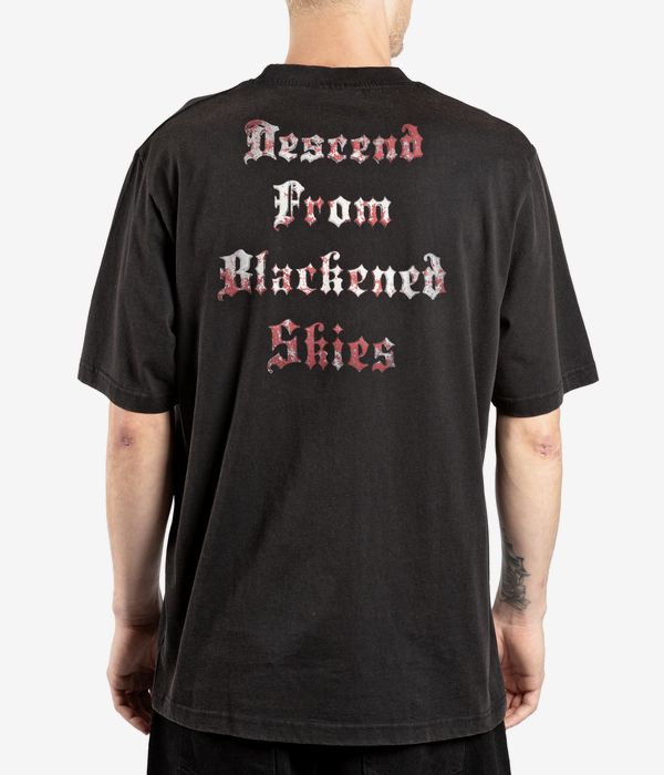 Wasted Paris Scythe T-Shirt (faded black)