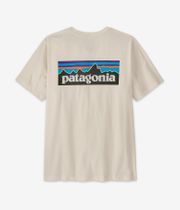 Patagonia P-6 Logo T-Shirt (undyed natural)
