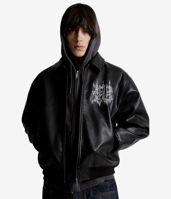 Wasted Paris Stronghold Varsity Jacket (black)