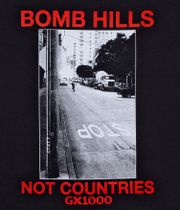 GX1000 Bomb Hills Not Countries T-Shirty (black)