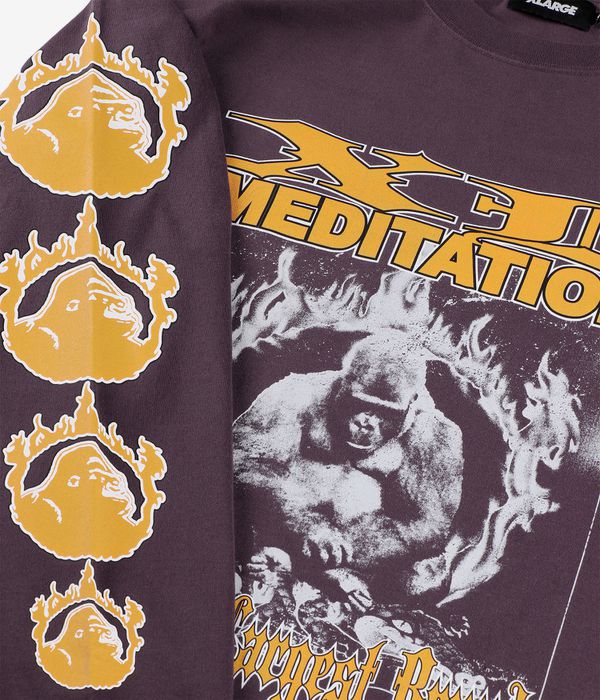 XLarge Meditation Long sleeve (purple)