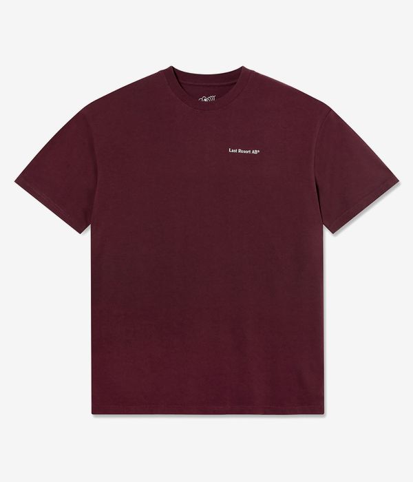 Last Resort AB Atlas Monogram Camiseta (fig red white)