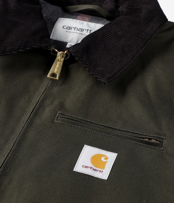 Carhartt WIP Detroit Dearborn Jacket (olive black rigid)