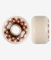 Bones X Formula V6 Wheels (white orange) 55 mm 95A 4 Pack