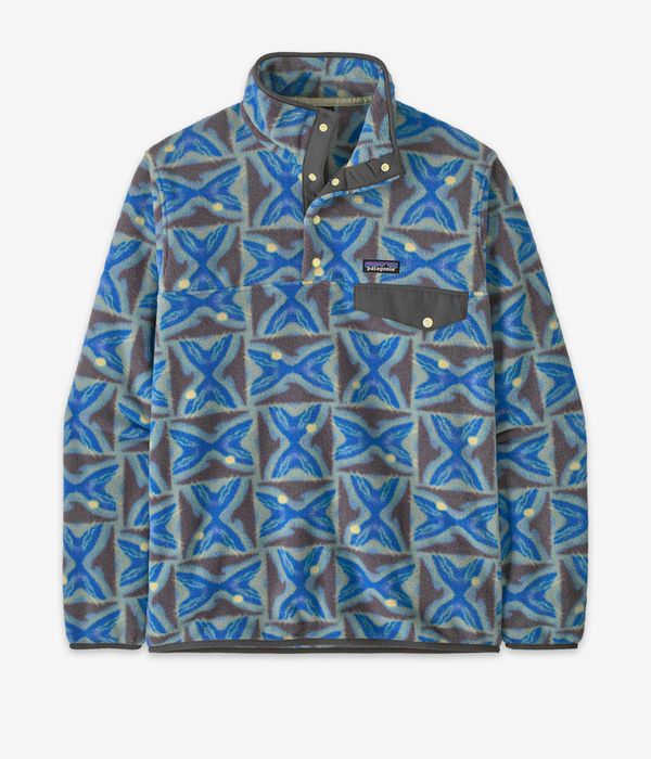 Patagonia LW Synch Snap-T Sweatshirt (deep freeze forge grey)