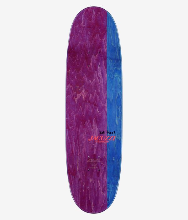 Jacuzzi Pilz Patrons 9.125" Skateboard Deck (blue)