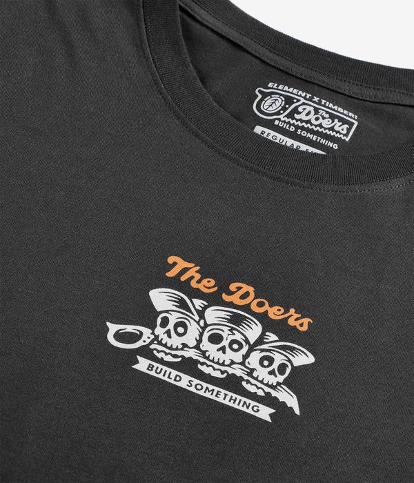 Element x Timber! Skeleton Gang T-Shirt (off black)