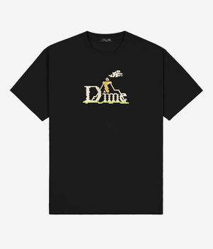 Dime Classic Lightbright T-Shirt (black)