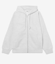 Obey Established Works Bold Zip-Sweatshirt avec capuchon (ash grey)