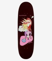 Frog The Distraction (Nick Michel) Shaped 9.1" Skateboard Deck (brown)