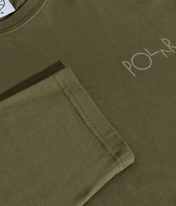 Polar Steve Stroke Logo Longsleeve (army green)