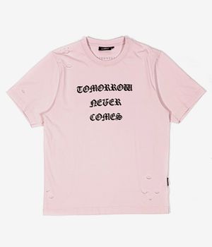 Wasted Paris Destroy Never Comes T-Shirt (faded sour pink)