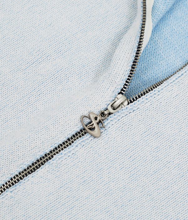 Yardsale Heathered Phantasy Full Zip Sweater (blue)