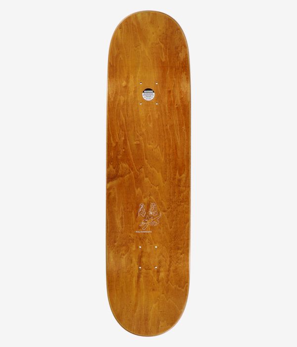 Frog Toast (Chris Milic) 8.6" Skateboard Deck (white)