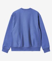 Carhartt WIP American Script Sweatshirt (blue iris)
