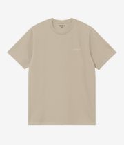 Carhartt WIP Script Embroidery T-Shirt (barchan white)